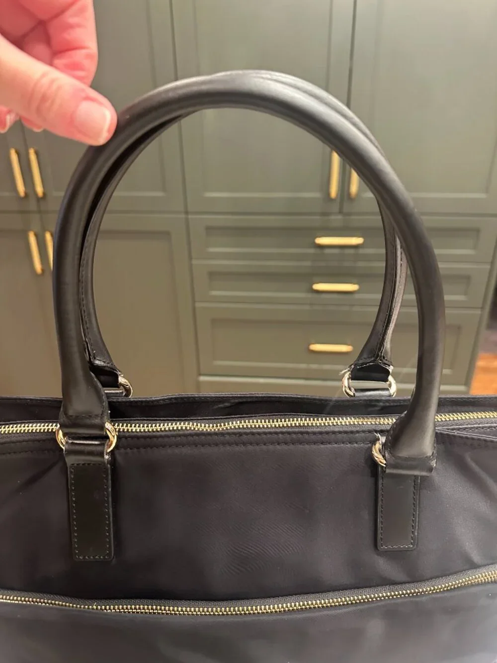 LO&SONS Black Brookline Laptop Bag